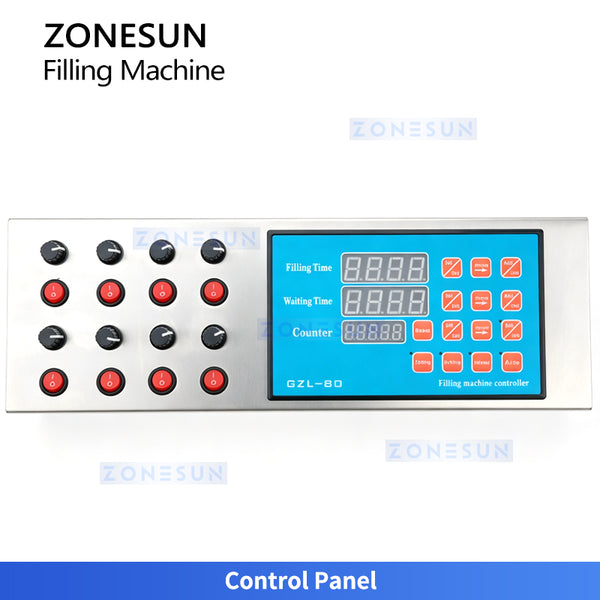 ZONESUN ZS-YTPP8 8-Head Peristaltic Pump Filling Machine with Customized Tray for Ampoules Vials Essential Oil