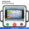 ZONESUN ZS-VTYG03 Automatic Dust Cap Capping Machine Snap Capper Plastic Overcap Pressing