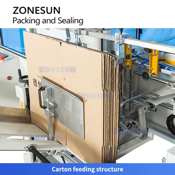 ZONESUN ZS-KFXL3 Automatic Case Packing and Sealing Machine Carton Box Packing Line