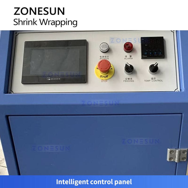 ZONESUN ZS-SPL8 Automatic Shrink Wrapping Machine Heat Shrink Packaging Machine for PE Film