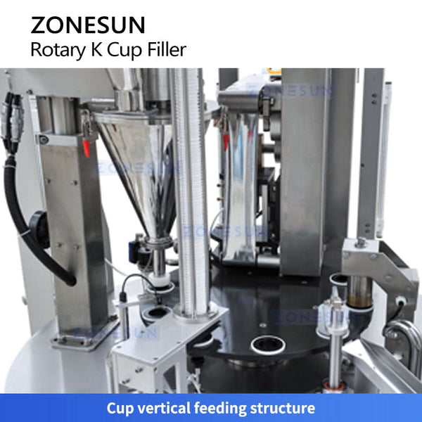 ZONESUN ZS-RKCF1 Automatic Rotary K-Cup Filling Sealing Machine