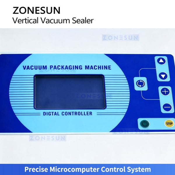 ZONESUN ZS-DZ600OL vacuum sealer digital controller panel with LCD display