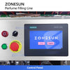 ZONESUN ZS-AFC9B Automatic Perfume Filling Crimping Production Line
