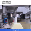 ZONESUN ZS-FS70U Plastic Ampoule Filling and Sealing Machine for Pharma & Cosmetics