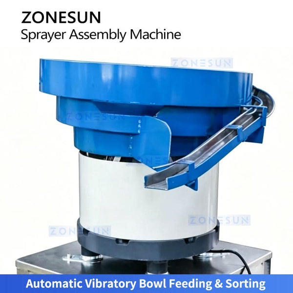 ZONESUN ZS-WIM06 Dip Tube Cutting and Inserting Machine Lotion Pump Assembly Machine