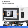 ZONESUN ZS-PG10 Automatic Vision Guided Capping Machine Robotic Pick and Place Bottle Capping System