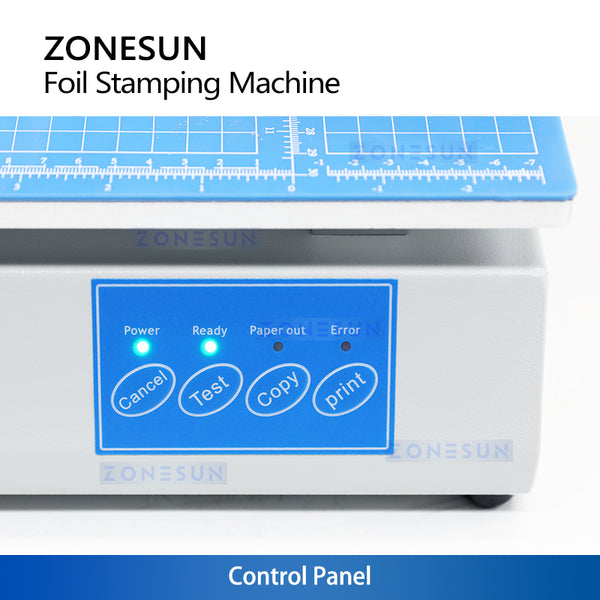ZONESUN ZS-8025 Automatic Digital Plate-free Foil Stamping Machine for Packaging