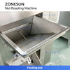 ZONESUN ZS-GHK4 Commercial Nut Roasting Machine for Peanuts Almonds Cashews