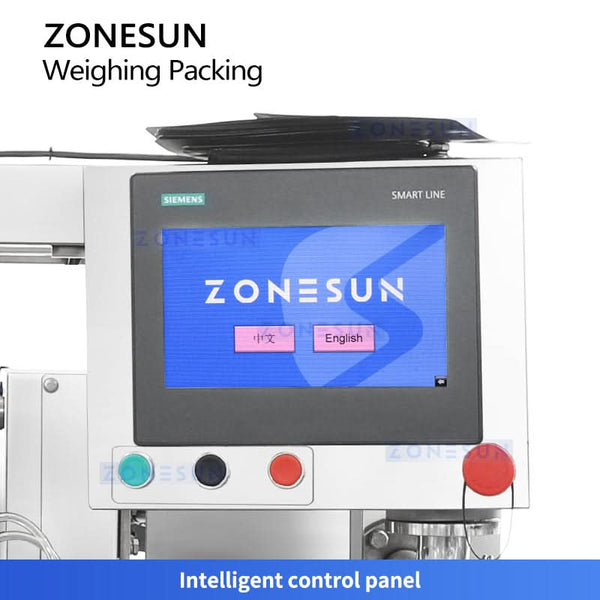 ZONESUN ZS-AFS200 Automatic Granule Packing Machine for Grain Rice