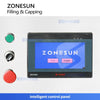 ZONESUN ZS-AFC25 Magnetic Pump Perfume Bottle Filling Capping Machine