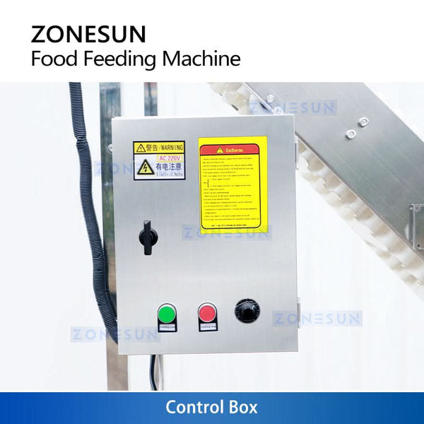 ZONESUN ZS-SLJ2 Automatic Granule Conveyor Material Feeding Machine Food Elevator