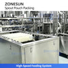 ZONESUN ZS-SPFC7 12-Nozzle Automatic Spout Pouch Filling and Capping Machine CIP Cleaning for Juice Sauce