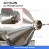 ZONESUN ZS-HM100 Industrial 2D Mixer Rotary Swing Motion Powder Blender Machine Powders and Granules