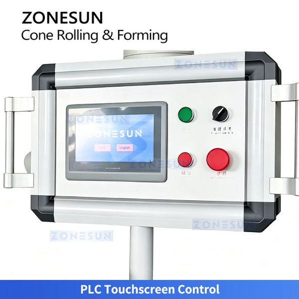 ZONESUN ZS-PCF01 Automatic Ice Cream Paper Cone Sleeve Making Machine