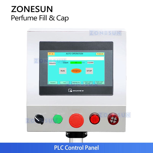 ZONESUN ZS-AFC17 Perfume Sample Bottle Filling Capping Machine Vial Spray Packaging