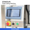 ZONESUN ZS-JG25 Automatic V-Shape Tube Cutting Machine  for Pump and Spray Tubes