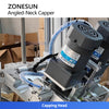 ZONESUN ZS-XG25 Automatic Angled Neck Bottle Capping Machine for Toilet Cleaner Detergent