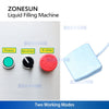 ZONESUN ZS-YTFS2 Automatic Pneumatic Liquid Filling Machine with Dual Nozzles