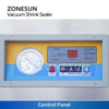 ZONESUN ZS-DZ260 Desktop Commercial Tabletop Vacuum Sealer for Meat Deli Packaging