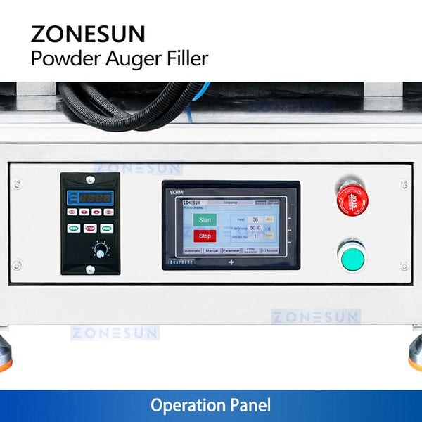 ZS-FM3A powder filling machine electric eye sensor and control panel