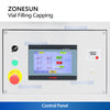 ZONESUN ZS-AFC1CB Automatic Monoblock Vial Filling and Crimping Machine Glass Vial Crimper with PLC Touch Screen