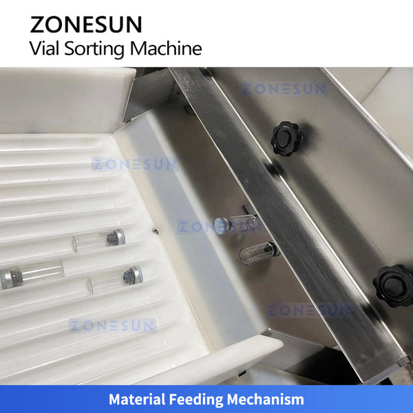 ZONESUN ZS-LP20 High-Speed Vial Unscrambler Bottle Orienting Machine Vial Feeding Machine