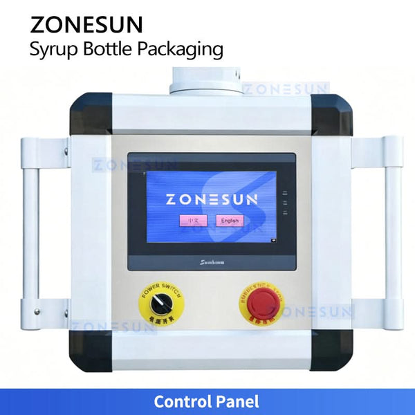 ZONESUN ZS-FAL180V10 4-Head Paste Filling Line Air Rinser Filler Screw Capper Press Capper Turnkey System