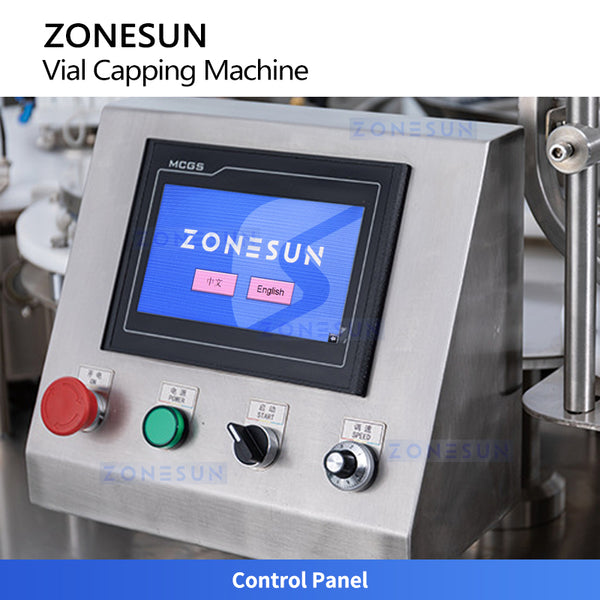 Zonesun ZS-YG300 High-Speed Vial Capping Machine Glass Vial Crimper