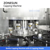 ZONESUN ZS-XG440M Automatic 8 Heads Capping machine with Cap Sorting Elevator