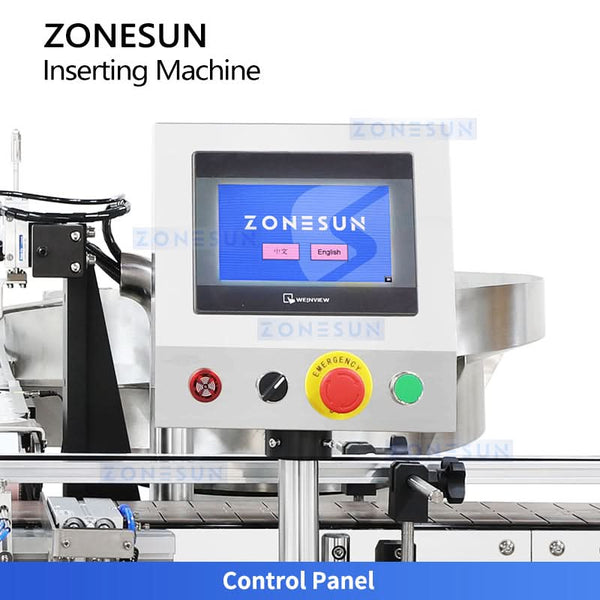 Zonesun ZS-WIM04 Inner Liner Inserting Machine for Cream Cosmetic