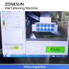 ZONESUN ZS-MSZH10 Automatic Vial Cartoning Machine for Pharmaceutical Glass Vials Packaging Box Sealing
