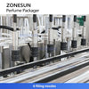 ZONESUN ZS-AFC9C Automatic Perfume Bottle Filling and Capping Production Line