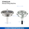 ZONESUN ZS-QW500 Semi-Automatic Aerosol Filling Machine for Male or Female Valves