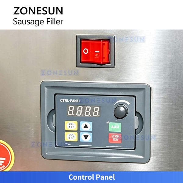 ZONESUN ZS-SFR1 Commercial Electric Sausage Stuffer & Hot Dog Filler Machine