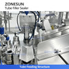 ZS-FS009D tube feeding structure with pneumatic gates and stainless steel molds