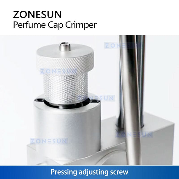 ZONESUN ZS-TYG2 Manual Perfume Crimping Machine for Spray Bottle Caps