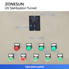 ZONESUN ZS-UVS2 UV Sterilization Oven UV Sterilizer for Food Bottle UV Cleaning System