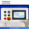 ZONESUN ZS-SWP2 Single Color Automatic Bottle Screen Printing Machine UV Screen Printer