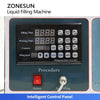 ZONESUN ZS-GFK17B Dual Nozzle Semi-Auto Oil Liquid Filling Machine 17L/min