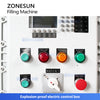 ZONESUN ZS-GTW1D Automatic Latex Paint Flling Capping Machine Industrial Pail Sealing Machine