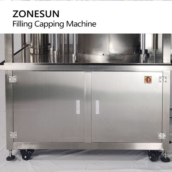ZONESUN ZS-YTZL2 Servo Automatic Rotary Doypack Filling and Capping Machine