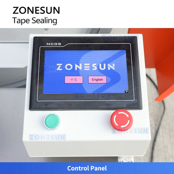 ZONESUN ZS-TFX6060 Automatic Ring Tape Wrapping Machine Circular Tape Sealer
