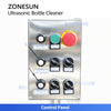 ZONESUN ZS-UWB8 Automatic Ultrasonic Vial Washing Machine Dual Lanes for Multi-Size Bottle Washer