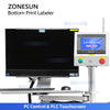 ZONESUN ZS-512F Real-Time Bottom Print and Apply Labeling Machine RFID Labeling Machine