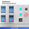 ZONESUN ZS-XG440B Automatic Continuous Motion Inline Capping Machine for Bottle Screw Caps