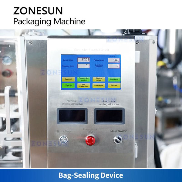 ZONESUN ZS-SJB90 Pyramid Triangle Tea Bag Packing Machine