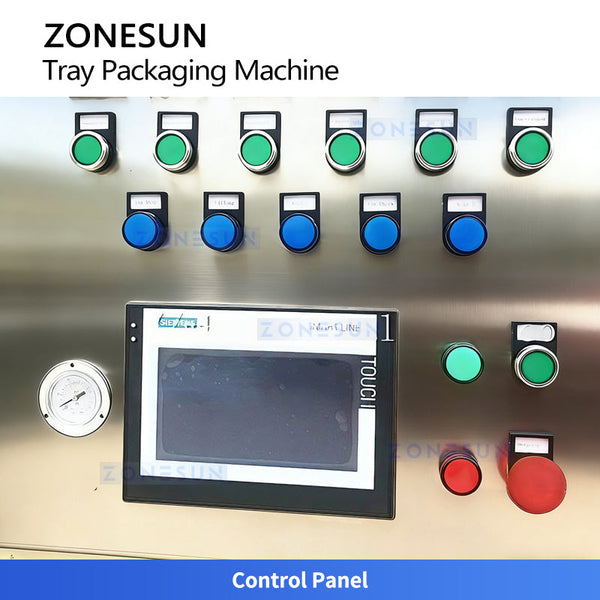 ZONESUN ZS-GWF7 Automatic Plastic Box Packaging Machine Clamshell Food Container Box Packing Machine