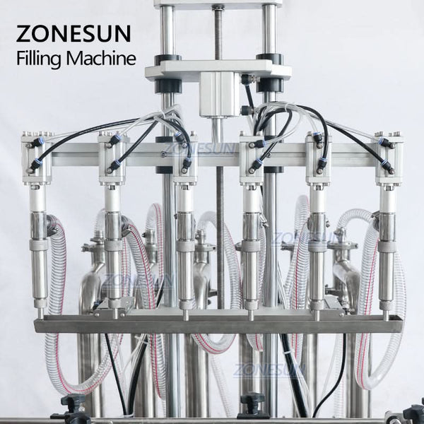 ZONESUN ZS-YT6T-6Y Automatic Pneumatic Liquid Piston Filling Machine（SPECIAL OFFER）