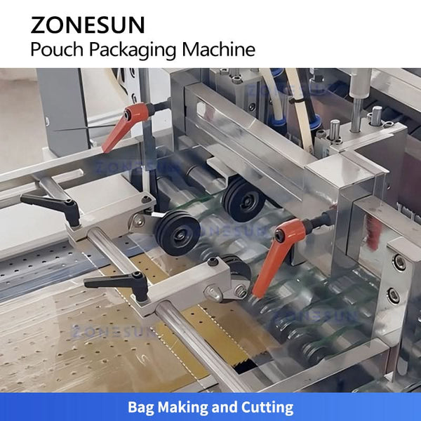 ZONESUN ZS-FZ310 Automatic Paper Counting Packaging Machine Notebooks Form-Fill-Seal Bundling System