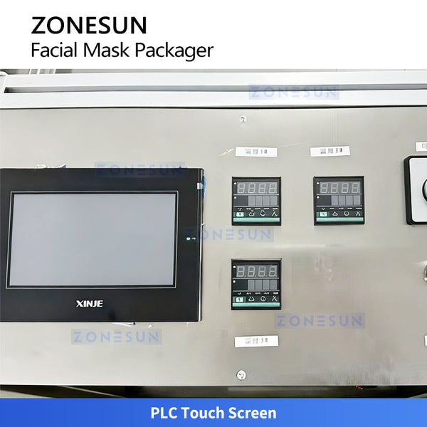 ZONESUN ZS-MS2TCP Automatic Facial Mask Cutting and Bagging Machine